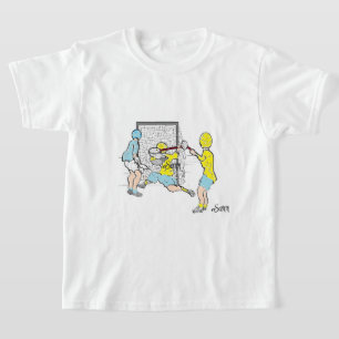 Camiseta : Jugadores de Lacrosse .