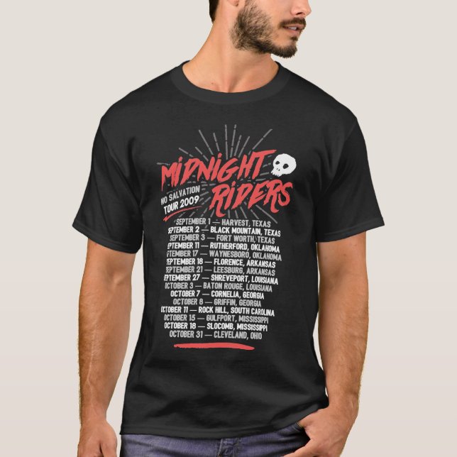 Camiseta Jugadores de medianoche - No Salvation Tour Classi (Anverso)