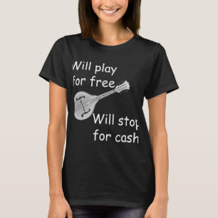 Camiseta Jugadores de música Mandolin Lover divertida obra