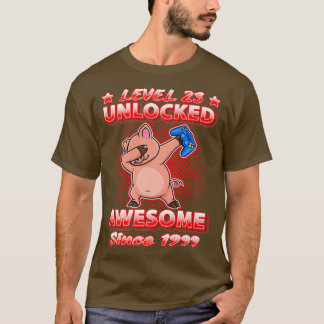 Camiseta Jugadores de nivel 23 desbloqueados nacen 1999 Cer