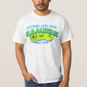 Camiseta Jugadores de padre e hijo por la vida