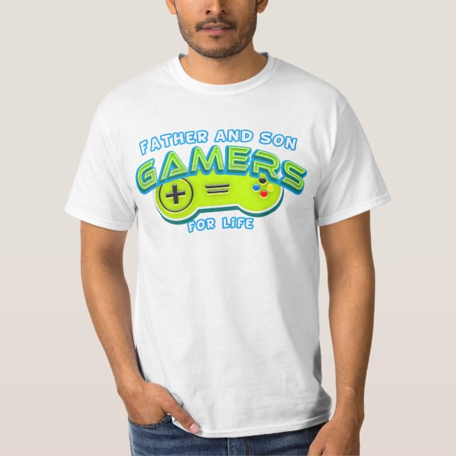 Camiseta Jugadores de padre e hijo por la vida (Anverso)