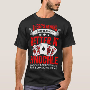 Camiseta Jugadores de Pinochle Pinochle Sports Casino Card 