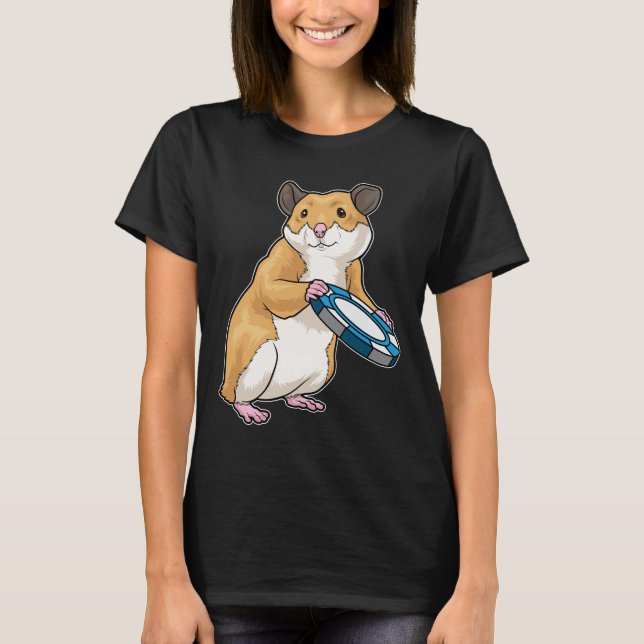 Camiseta Jugadores de Póquer de Hamster (Anverso)
