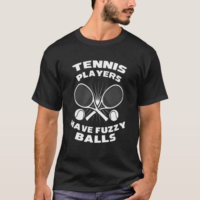 Camiseta Jugadores de tenis chaquetones de tenis con bolas  (Anverso)