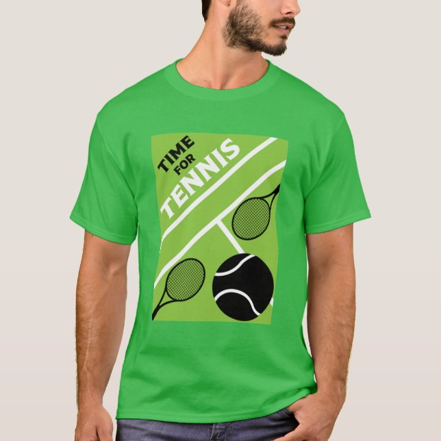 Camiseta Jugadores De Tenis De Césped (Anverso)