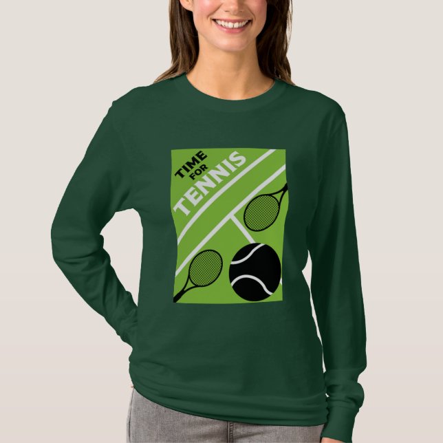 Camiseta Jugadores De Tenis De Césped (Anverso)