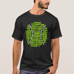 Camiseta Jugadores de Tenis Tee Gif de la Película de Tenis