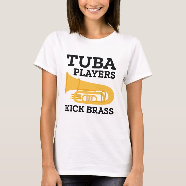 Camiseta Jugadores De Tuba Kick Brass (Anverso)
