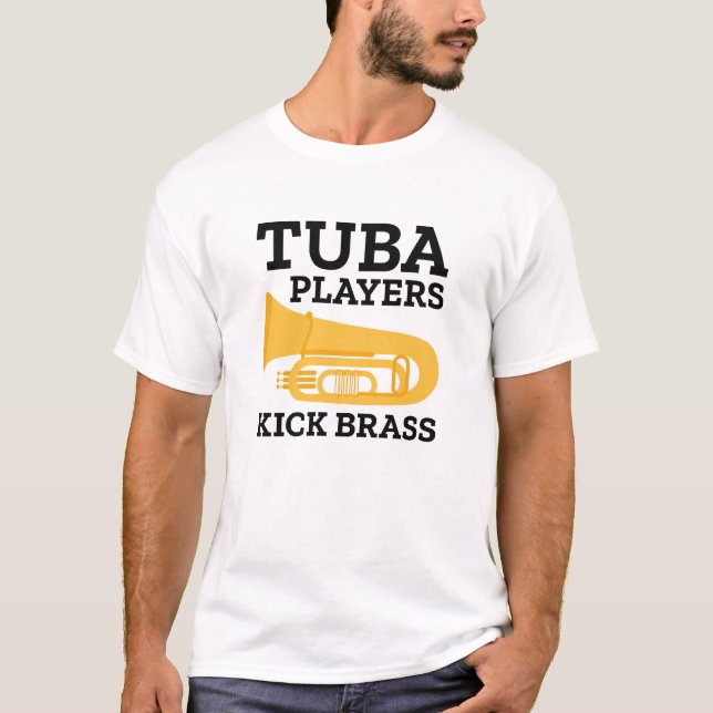 Camiseta Jugadores De Tuba Kick Brass (Anverso)