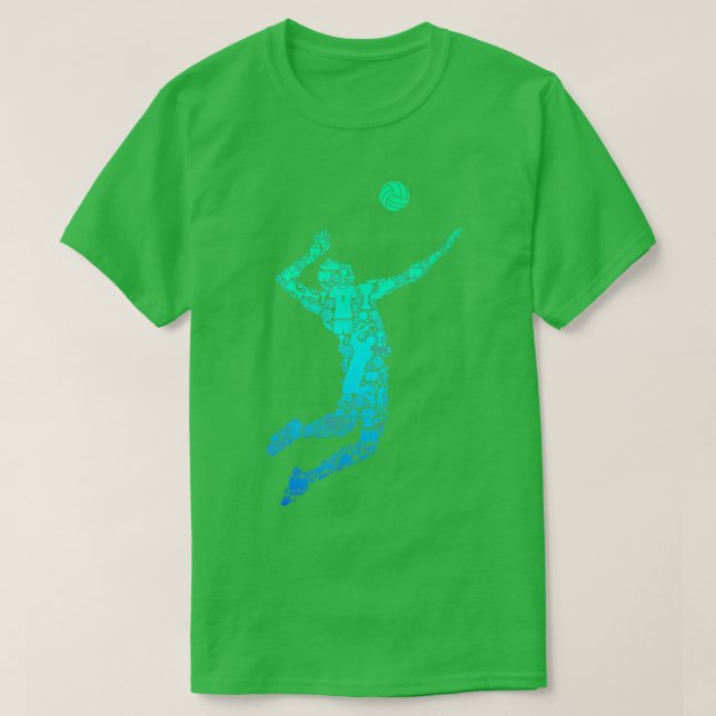 Camiseta Jugadores de voleibol chicos jóvenes 1 (Diseño del anverso)
