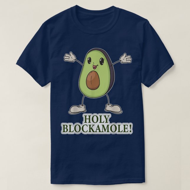 Camiseta Jugadores De Voleibol De Playa De Blockamole (Diseño del anverso)
