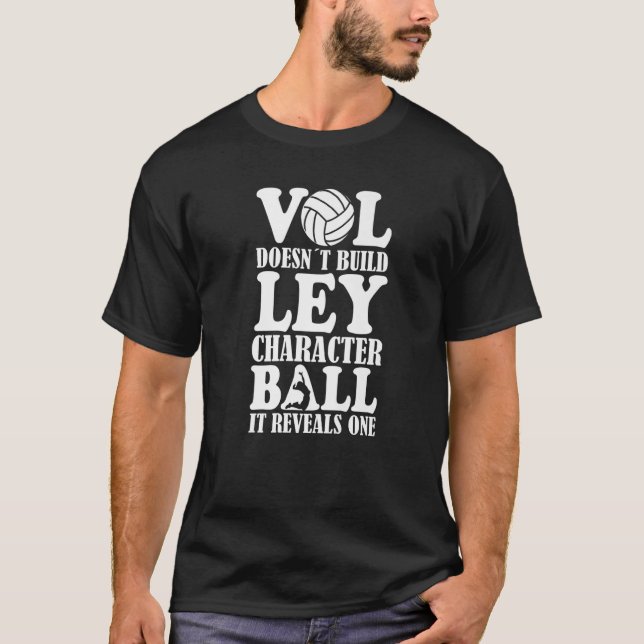 Camiseta Jugadores de voleibol en equipo Deportes gráficos (Anverso)