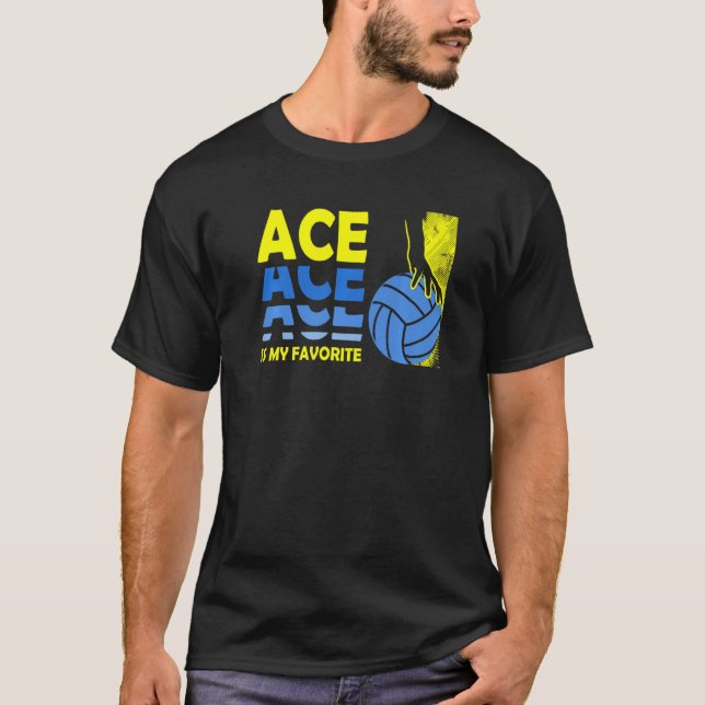 Camiseta Jugadores de voleibol en equipo Deportes gráficos (Anverso)