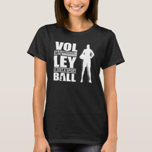 Camiseta Jugadores de voleibol en equipo Deportes gráficos