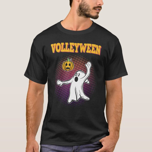 Camiseta Jugadores de voleibol zombis disfraces de Hallowee (Anverso)