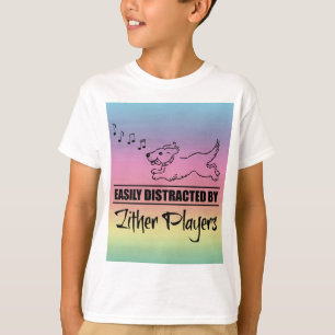 Camiseta Jugadores de Zither se distraen fácilmente