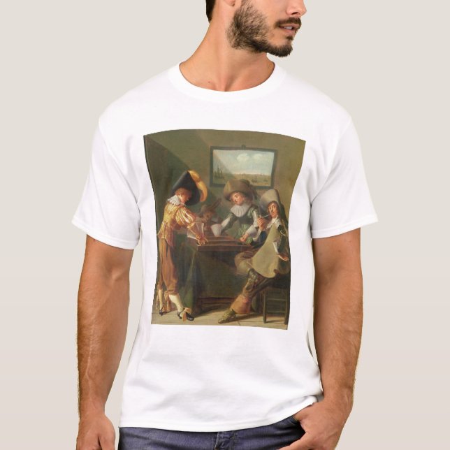 Camiseta Jugadores del backgammon, siglo XVII (Anverso)