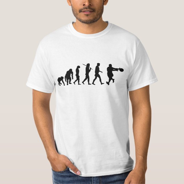 Camiseta Jugadores del backline del rugbi que pasan (Anverso)