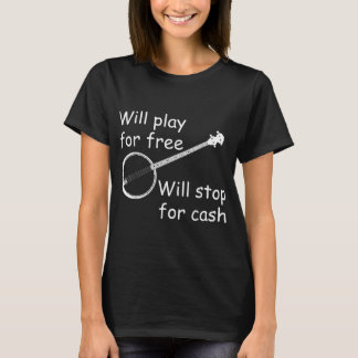 Camiseta Jugadores del Banjo Bluegrass divertidos y gratis