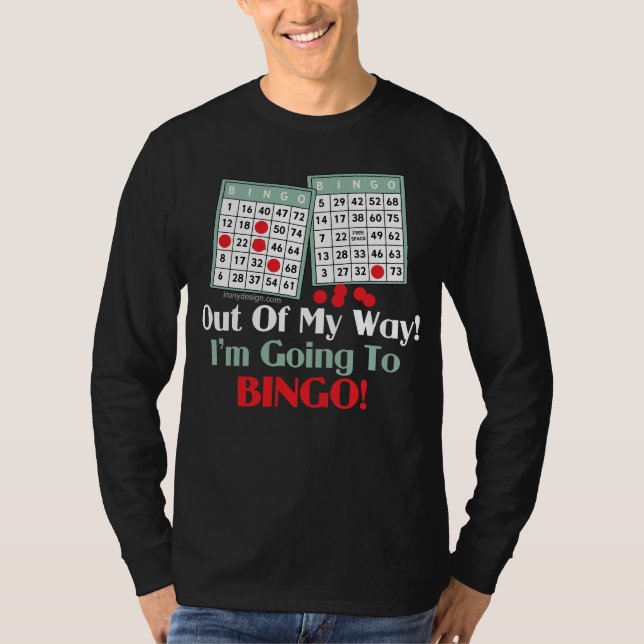 Camiseta Jugadores del bingo (Anverso)