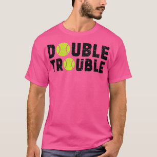 Camiseta Jugadores dobles con divertidos tenis