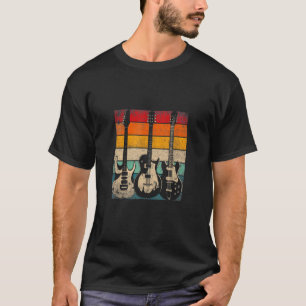 Camiseta Jugadores geniales de guitarra hombres mujeres vin