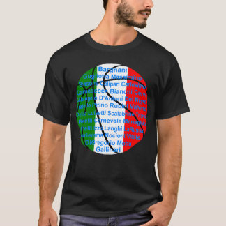 Camiseta Jugadores Italianos Americanos de Baloncesto