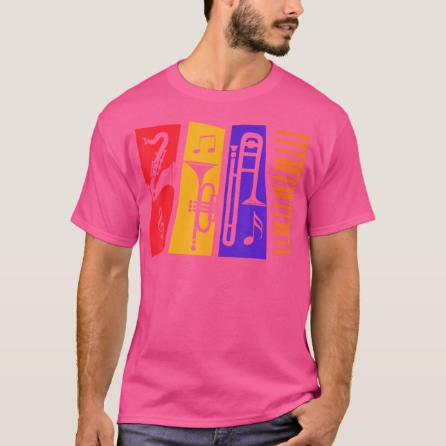 Camiseta Jugadores Jazz Music (Anverso)