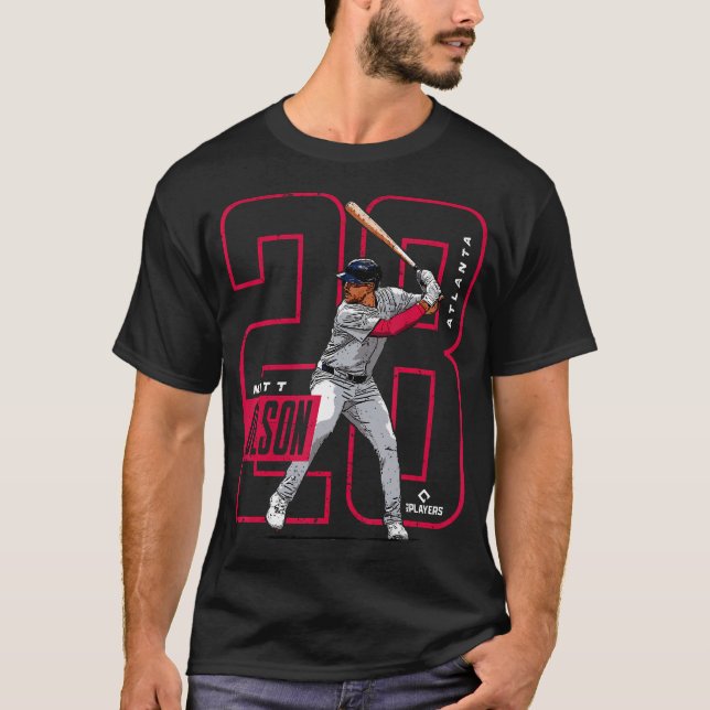 Camiseta Jugadores Mlbols de Matt Olson Atlanta Baseball Ml (Anverso)