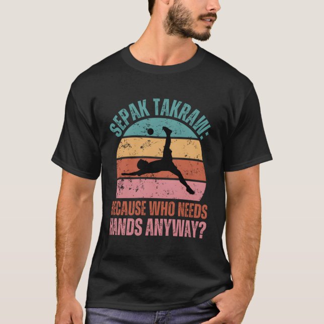 Camiseta Jugadores Sepak Takraw piden Takraw (Anverso)