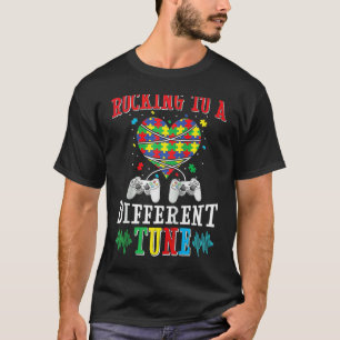 Camiseta Jugando a un Juego Diferente Autismo Videojugadore