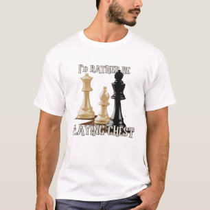 Camiseta Jugando ajedrez