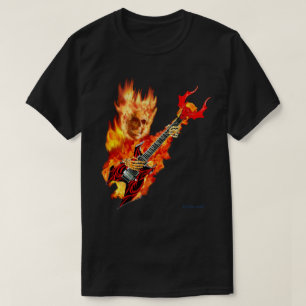 Camiseta Jugando Con Fuego del Infierno