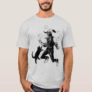 Camiseta Jugando con un gato