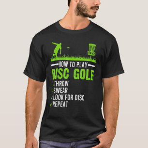 Camiseta Jugando Disk Golf Frisbee Disk Golfer Golfing