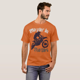 Camiseta "Jugando en la tierra" Dirtbike y motocross #3