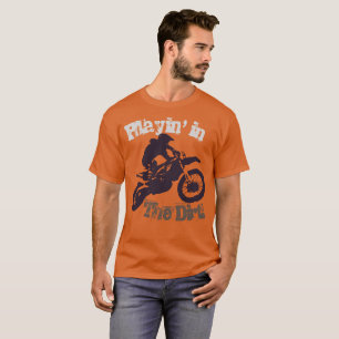 Camiseta "Jugando en la tierra" Dirtbike y motocross #3