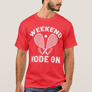Camiseta Jugando Frontón Deporte Frontón Fin De Semana Mo