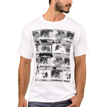 Jugando Hockey - Jugadores de Hockey sobre Hielo