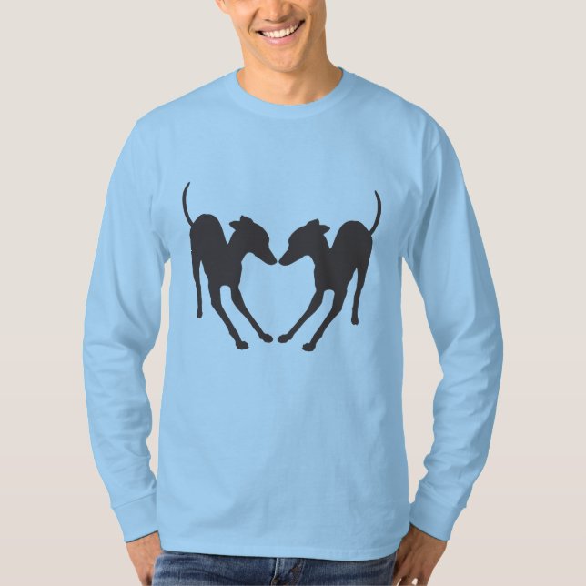 Camiseta Jugando los Greyhounds de Italia (Anverso)
