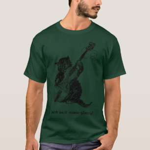 Camiseta Jugando música rock yate