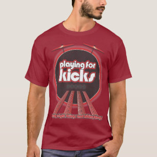 Camiseta Jugando para los retrocesos 28 secuencias