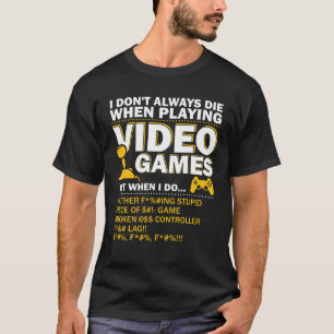 Camiseta Jugando videojuegos Gamer consola divertida de jue