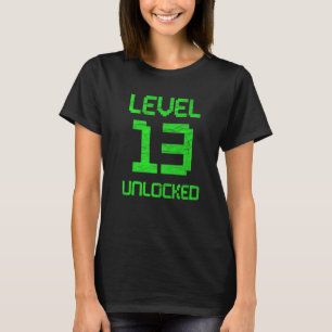 Camiseta Jugar a 13 años Retro Chicas y niño de 13 años