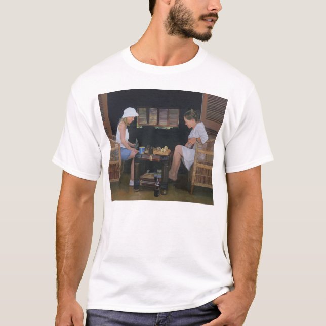 Camiseta Jugar a ajedrez en el Goldeneye (Anverso)