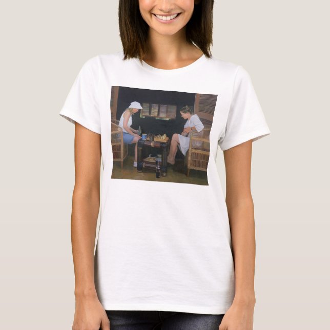 Camiseta Jugar a ajedrez en el Goldeneye (Anverso)