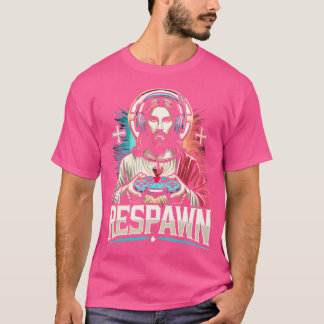 Camiseta Jugar a Jesús Respetar a un jugador gracioso