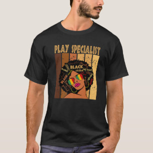 Camiseta Jugar a la historia negra afroamericana