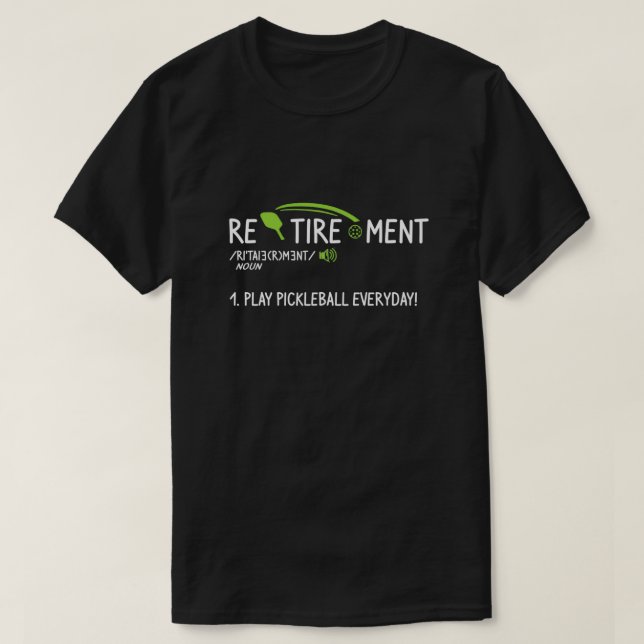 Camiseta Jugar a la pelota de bolas todos los días divertid (Diseño del anverso)